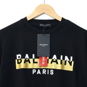 BALMAIN PARIS BLACK SWEAT SHIRT