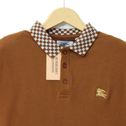 BURBERRY LONDON - Dark Brown Polo Shirt