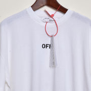 Off-White Classic Tee: Embrace Timeless Style with a Drop Shoulder Twist